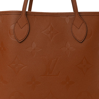 Louis Vuitton Empreinte Monogram Giant Neverfull MM Cognac 8 of 10