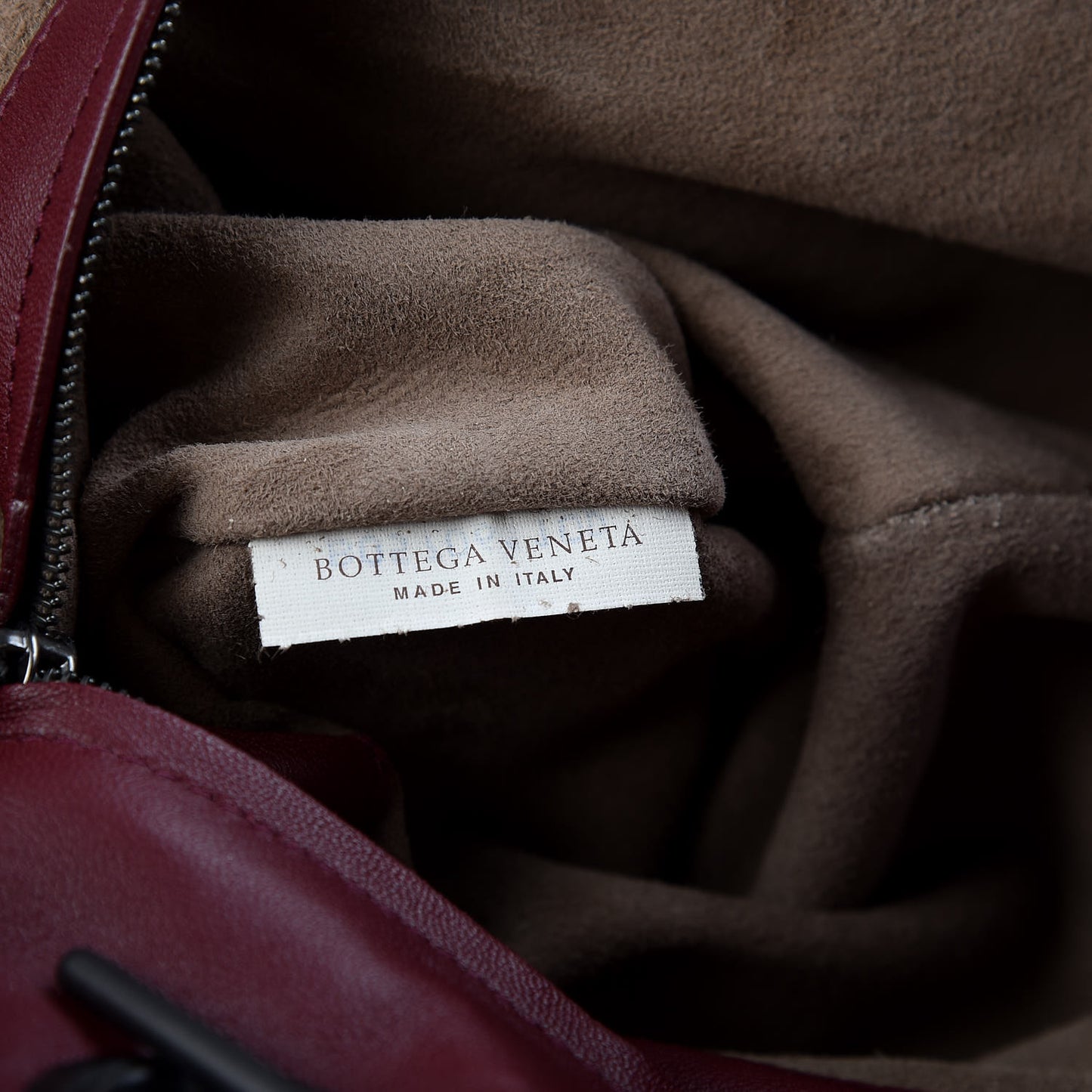Nappa Intrecciato Large Tote Barolo