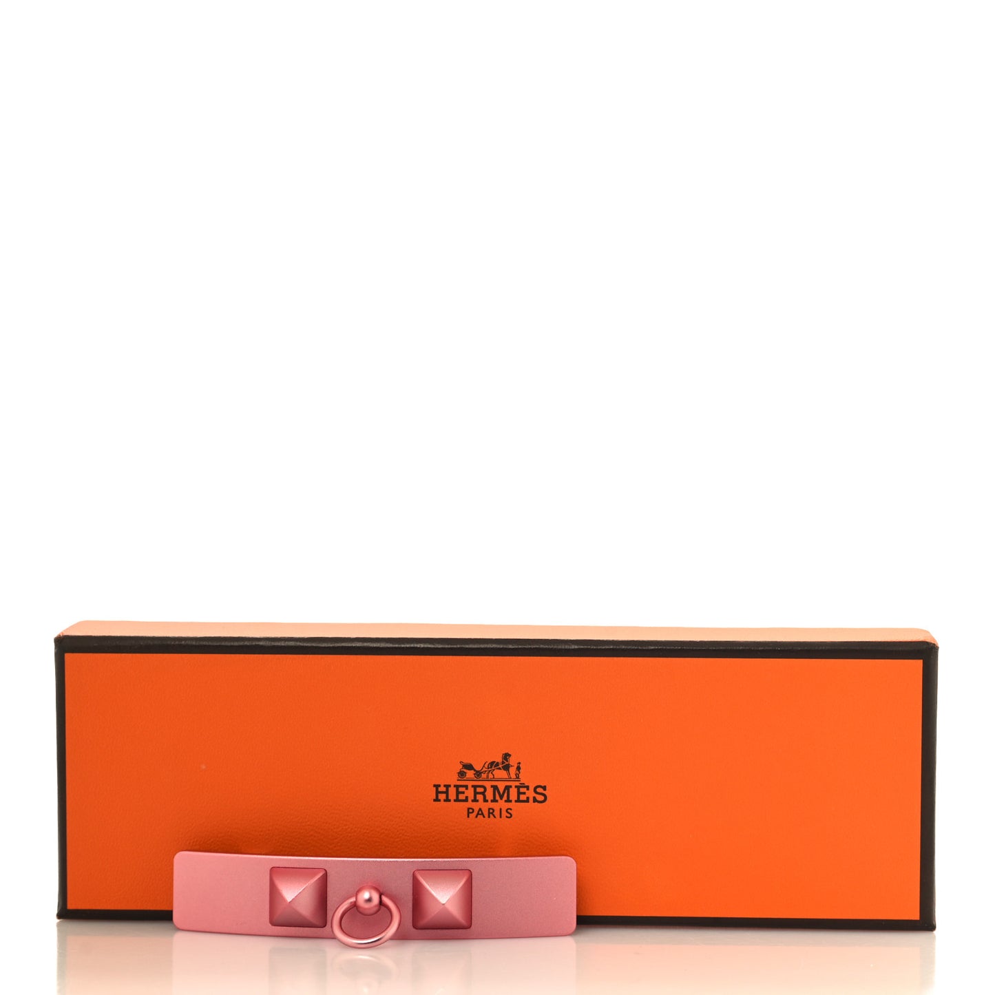 Aluminium Caprice Hair Clip Rose Casaque