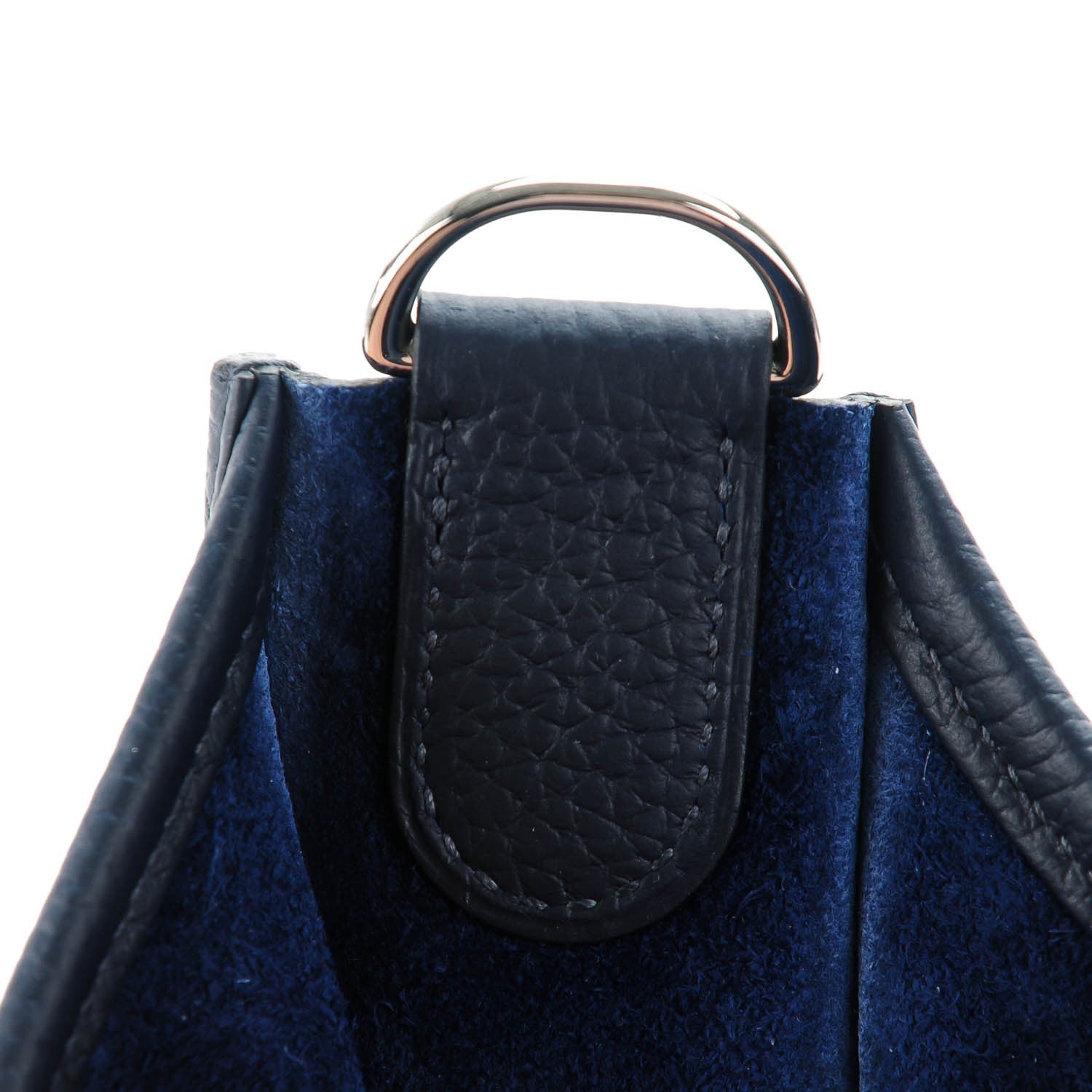 Hermes Taurillon Clemence Evelyne III PM Bleu Nuit 11 of 11