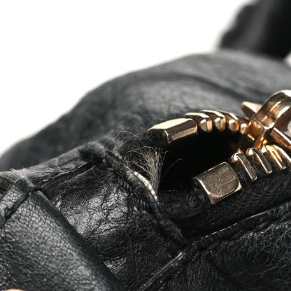 Balenciaga Agneau Giant 12 Rose Gold Hardware Weekender Black 15 of 17