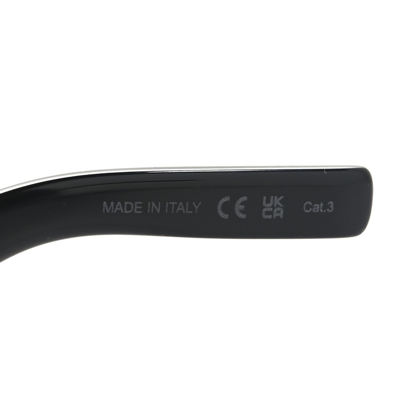 Acetate Cateye Sunglasses SL M95 F Black