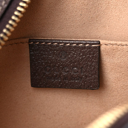 Gucci GG Supreme Monogram Web Mini Ophidia Shoulder Bag Brown 6 of 11