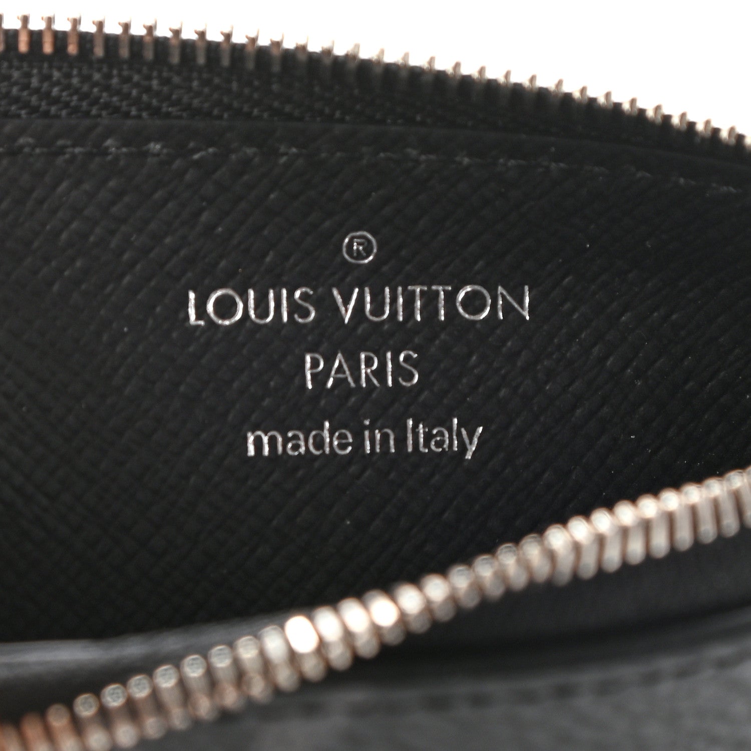 Louis Vuitton Monogram Eclipse Taiga Coin Card Holder 6 of 8
