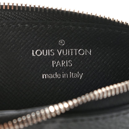 Louis Vuitton Monogram Eclipse Taiga Coin Card Holder 6 of 8