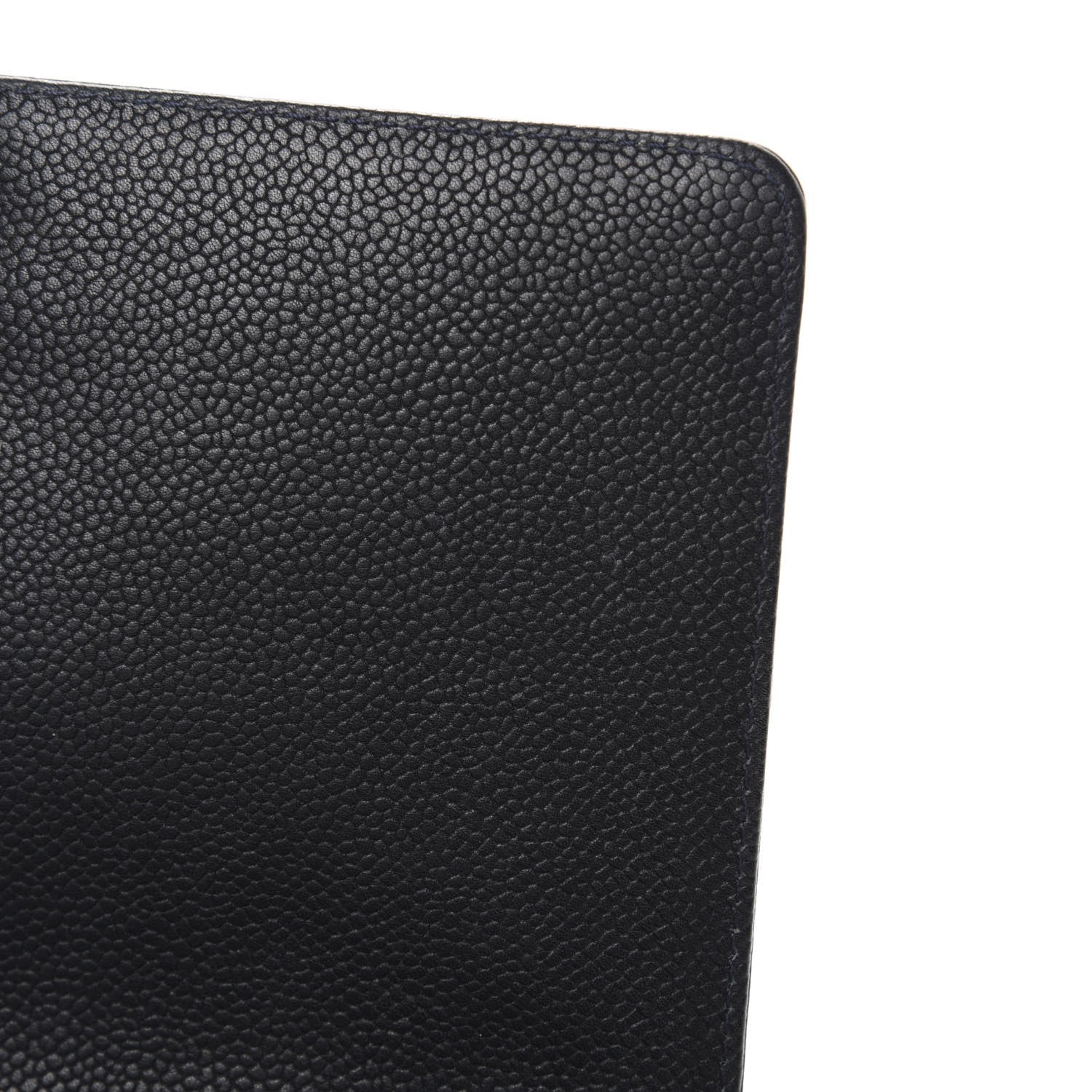 Chanel Caviar Stitched Medium Boy Flap Blue 9 of 14