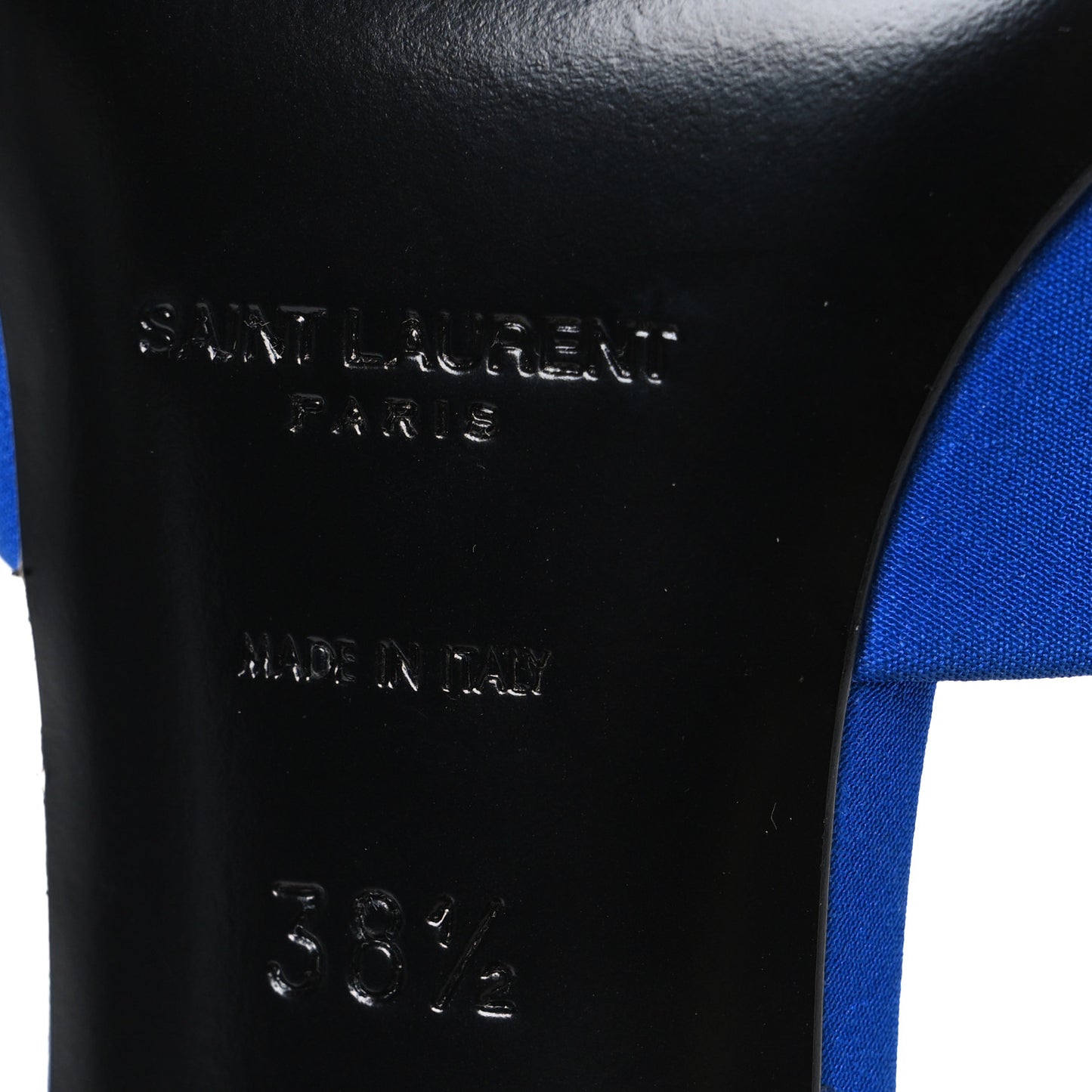 Crepe De Chine Sandals 38.5 Picasso Blue