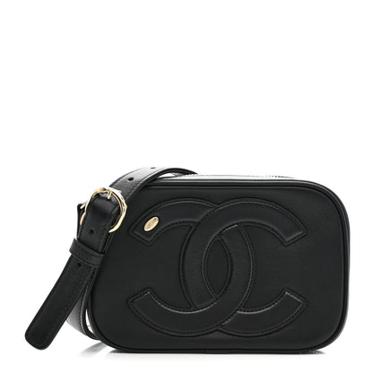 Chanel Lambskin CC Mania Camera Case Black 1 of 12