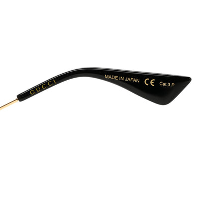 Gucci Metal Aviator Sunglasses GG0062S Black 6 of 8