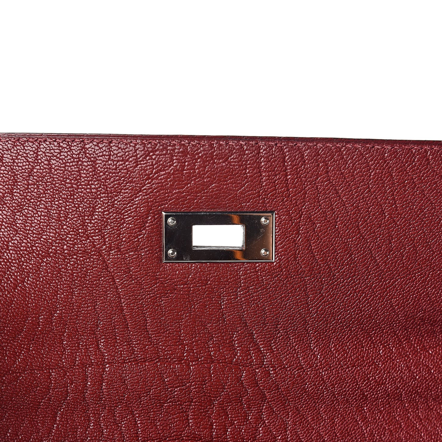Chevre De Coromandel Kelly Retourne 32 Rouge H