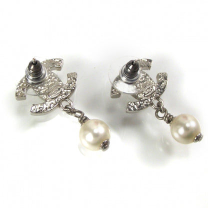 Chanel Pearl CC Dangle Earrings 2 of 5