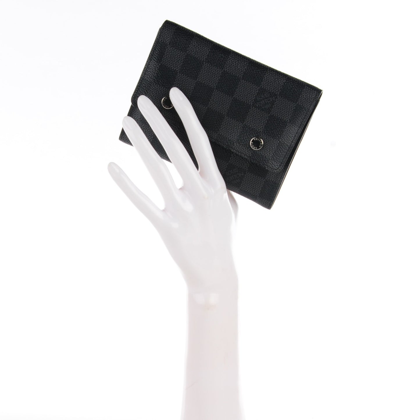 Damier Graphite Portefeuille Compact Modulable Wallet
