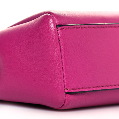 Fendi Nappa Micro Peekaboo Iconic Satchel Magenta 7 of 11