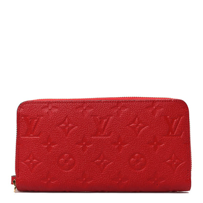 Louis Vuitton Empreinte Zippy Wallet Cherry 1 of 7
