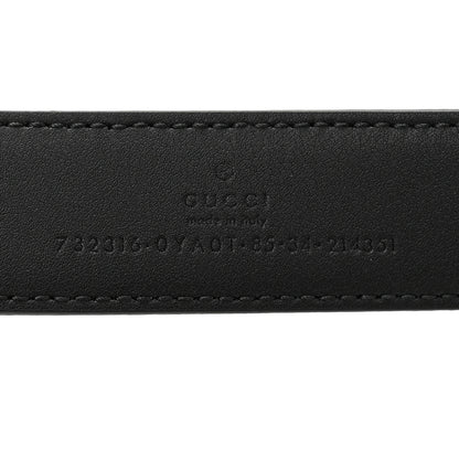 Gucci Calfskin Belt 85 34 Black 5 of 5