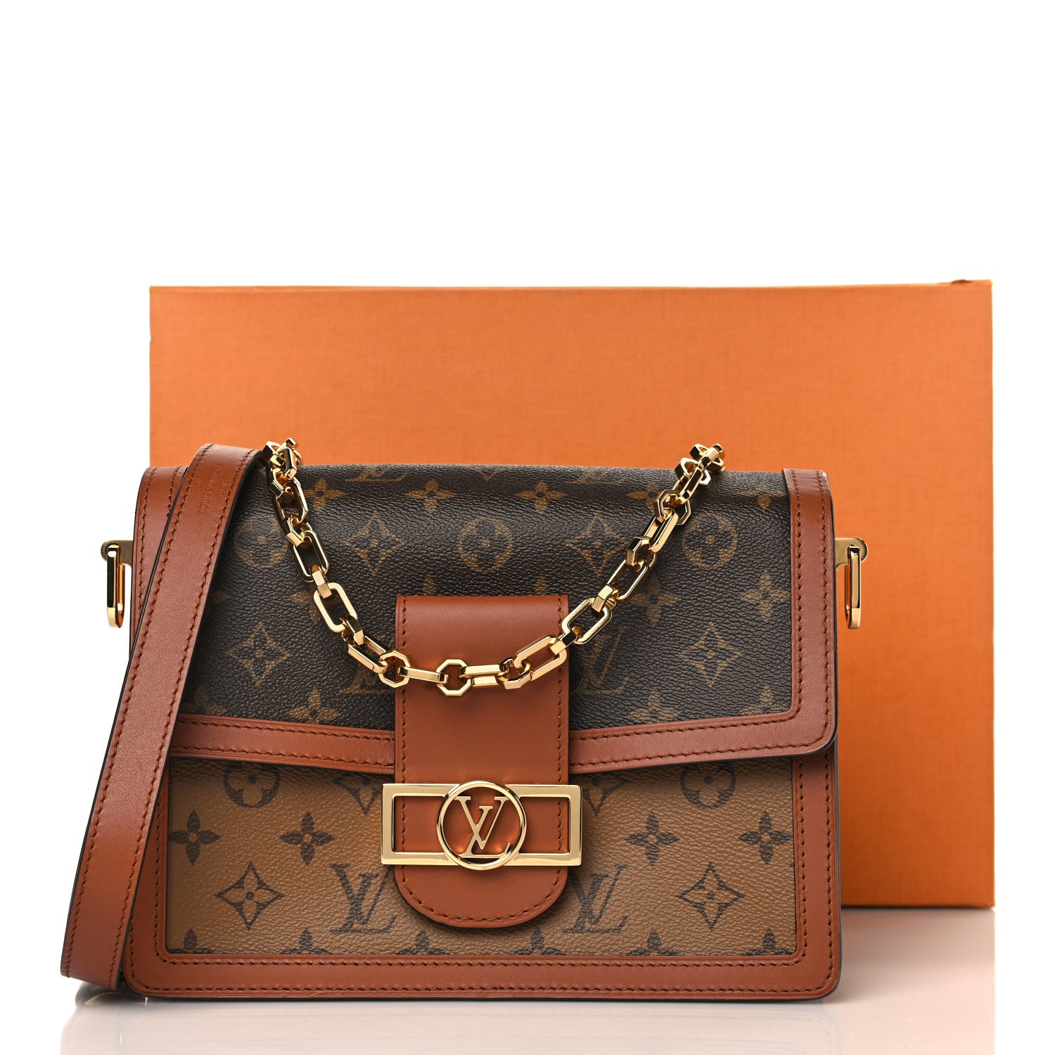 Louis Vuitton Reverse Monogram Dauphine MM 9 of 9