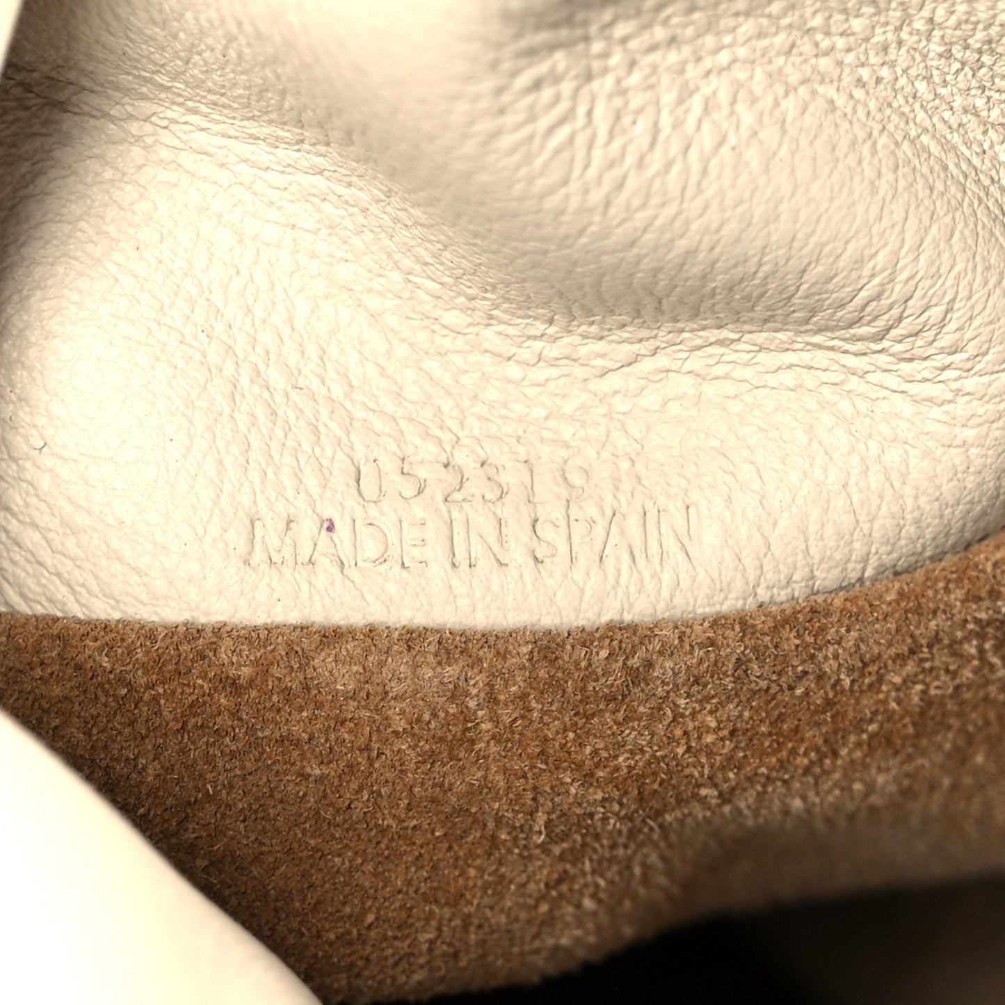 Nappa Medium Flamenco Knot Bag Sea Salt