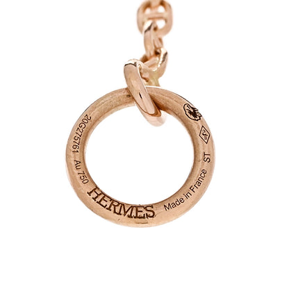 Hermes 18K Rose Gold Diamond PM Farandole Bracelet ST 3 of 4