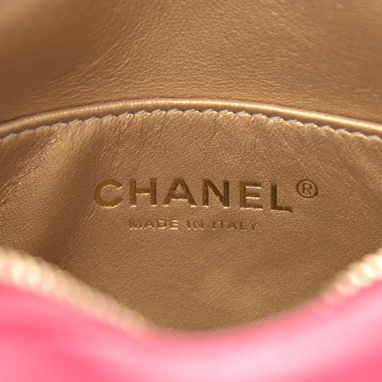 Chanel Lambskin Quilted Coco Midnight Camera Case Pink 5 of 13