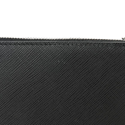 Prada Saffiano Mini Shoulder Bag Black 10 of 12