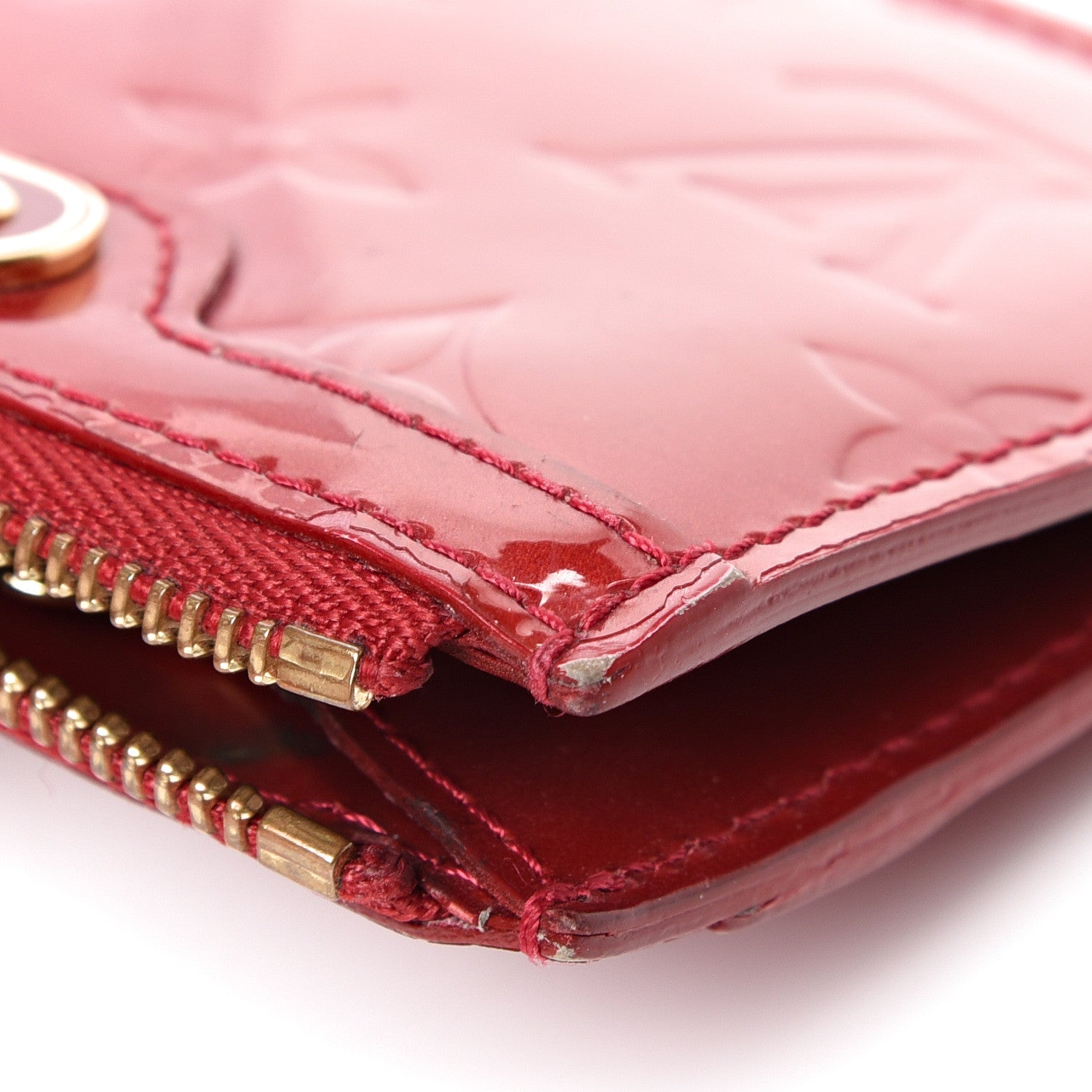 Louis Vuitton Vernis Key Pouch Pomme D'Amour 12 of 13