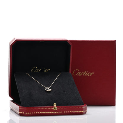 Cartier 18K Pink Gold Diamond Black Onyx XS Amulette de Cartier Pendant Necklace 5 of 5