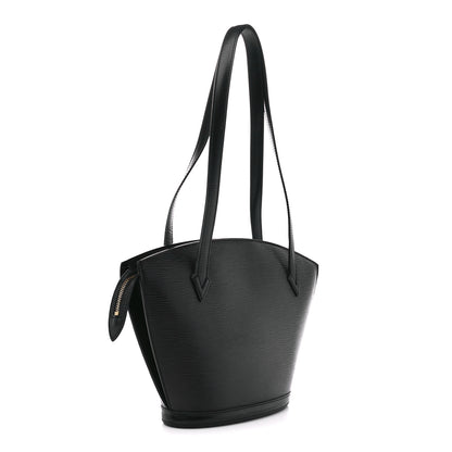 Louis Vuitton Epi Saint Jacques PM Long Straps Black 3 of 10