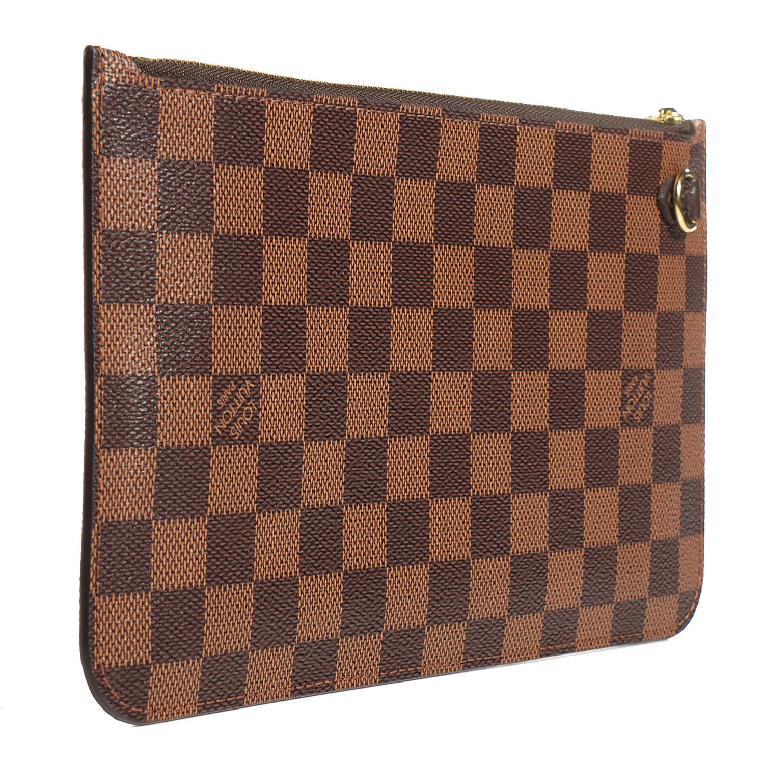 Louis Vuitton Damier Ebene Neverfull MM GM Pochette 3 of 9