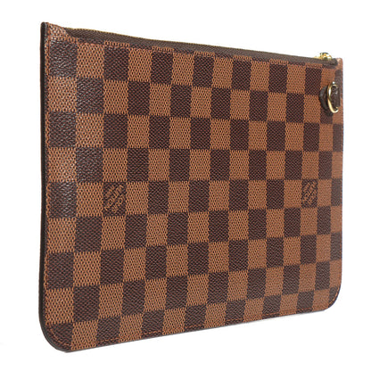 Louis Vuitton Damier Ebene Neverfull MM GM Pochette 3 of 9