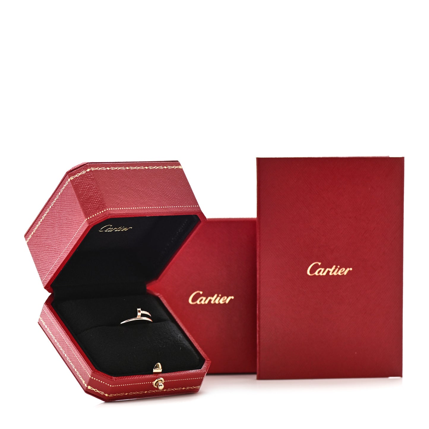 18K Pink Gold Small Juste Un Clou Ring 52 6