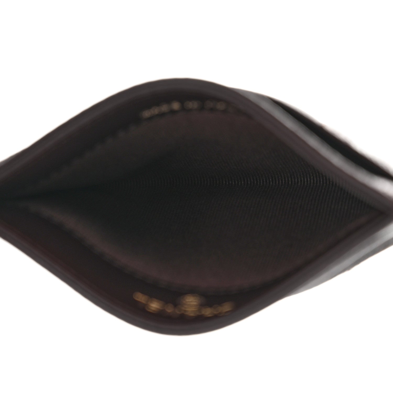 Chanel Caviar Quilted Card Holder Dark Brown 5 of 9