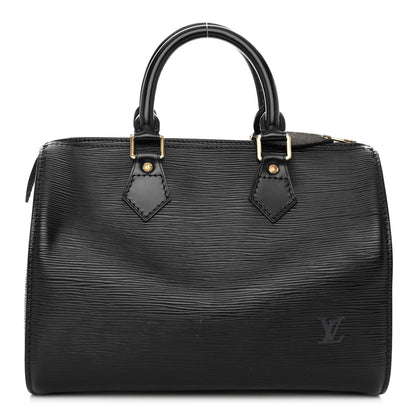 Louis Vuitton Epi Speedy 25 Black 1 of 11
