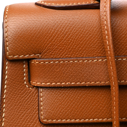 Hermes Courchevel Kelly Sellier 32 Gold 23 of 23