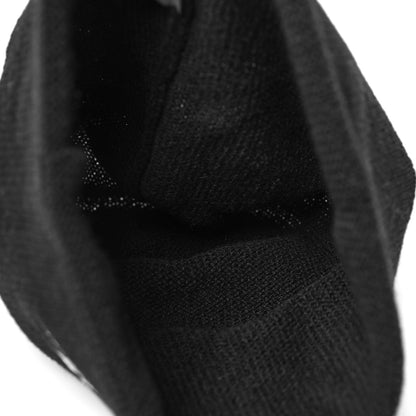 Chanel Cashmere CC Beanie Hat Black Gold 4 of 5