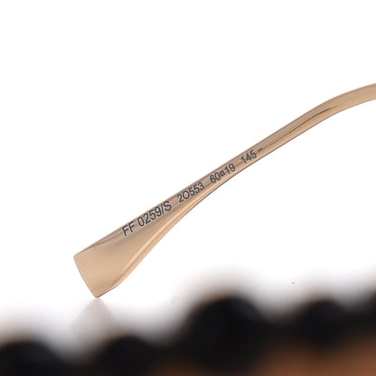 Fendi Square Dots Sunglasses FF 0259/S Black 6 of 7