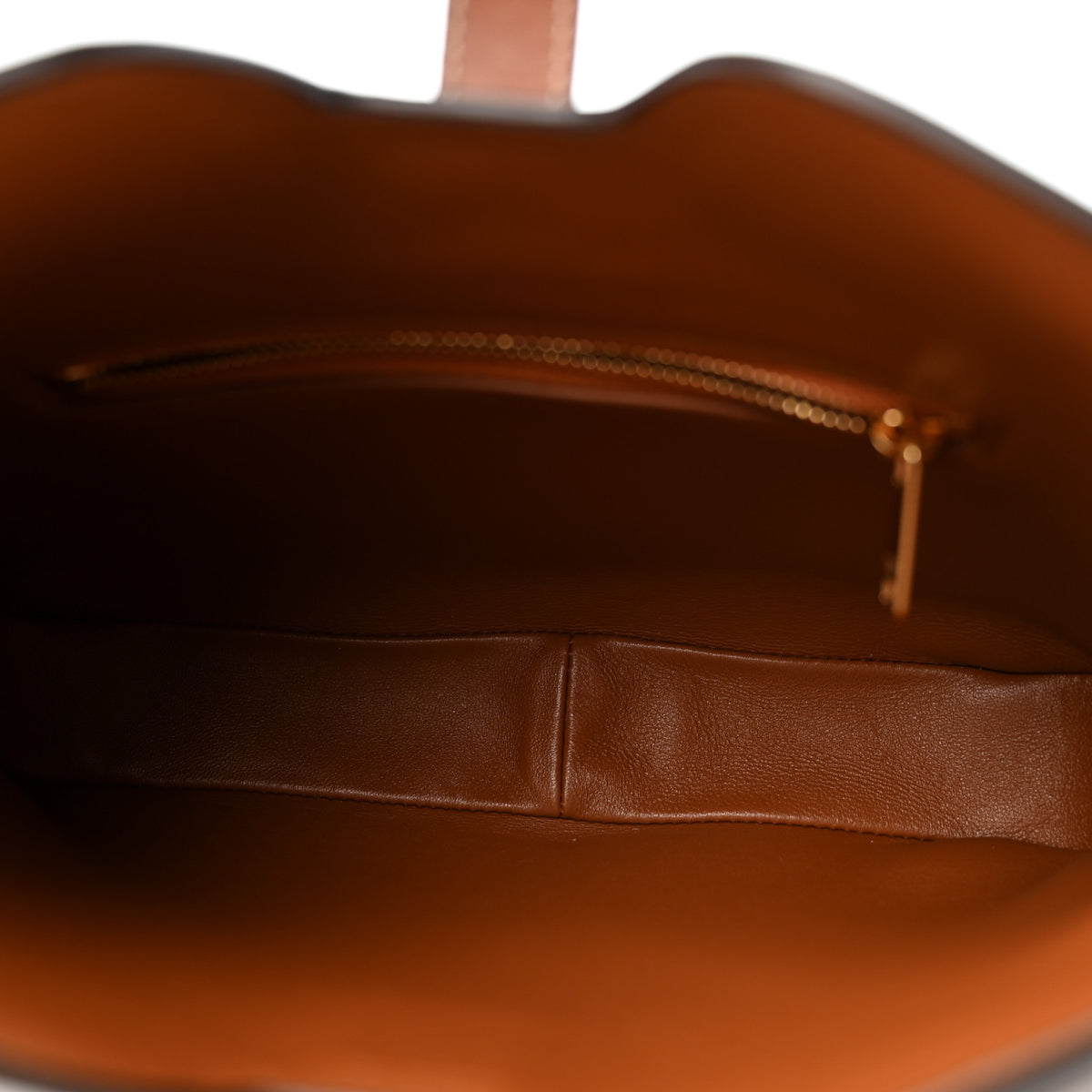 Celine Smooth Calfskin Small Camille 16 Soft Bag Tan 5 of 12