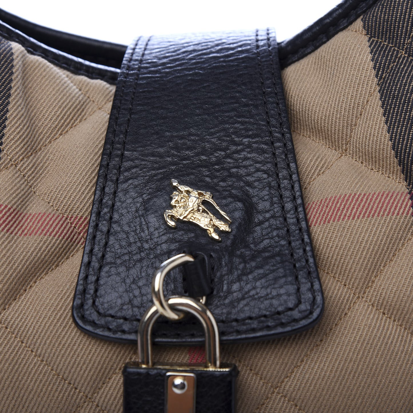 House Check Quilted Brook Hobo