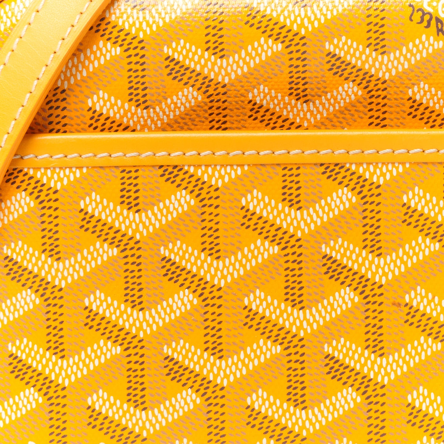 Goyardine Sac Cap Vert Yellow