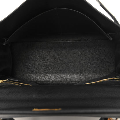 Hermes Togo Kelly Retourne 32 Black 5 of 13