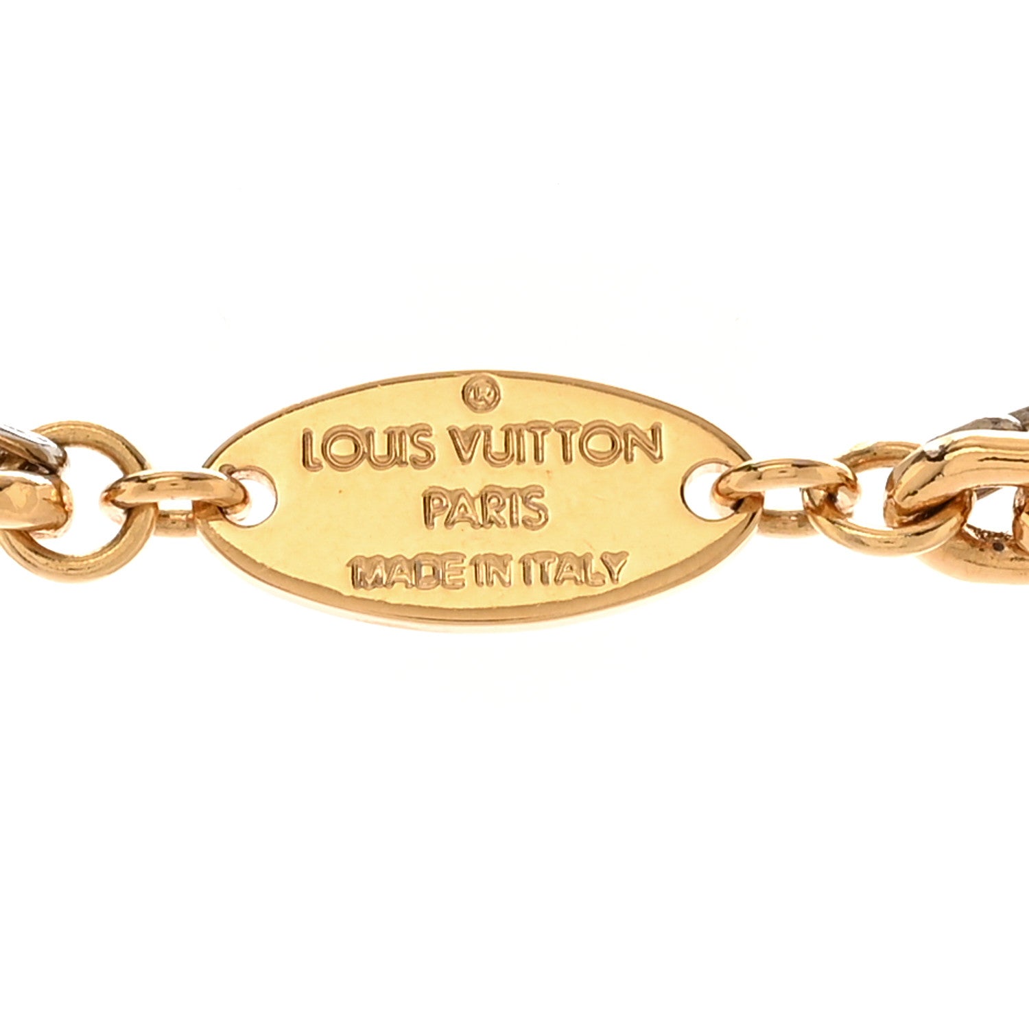 Louis Vuitton Louise Long Necklace Gold 5 of 7