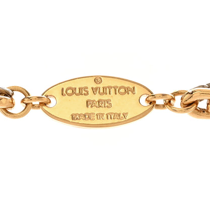 Louis Vuitton Louise Long Necklace Gold 5 of 7