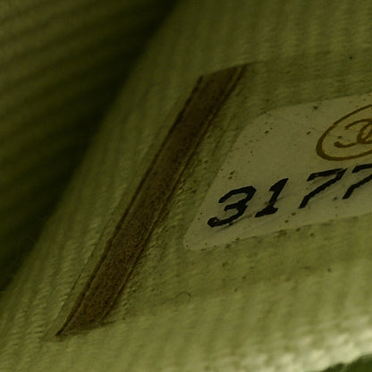 Chanel Caviar Quilted Round Handle With Care Vanity With Chain Light Green 7 of 11