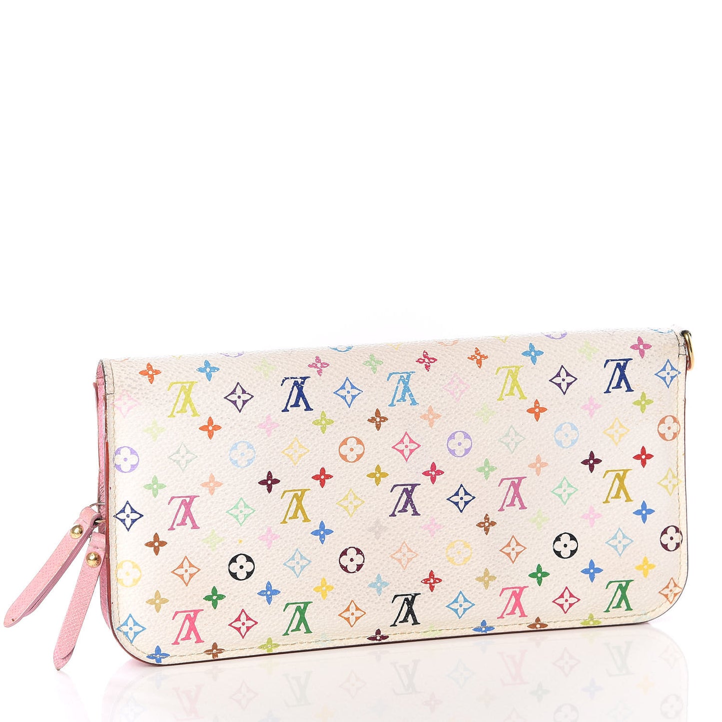 Monogram Multicolor Insolite Wallet White Litchi