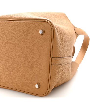 Hermes Taurillon Clemence Picotin Lock 22 Biscuit Biscuit 9 of 10