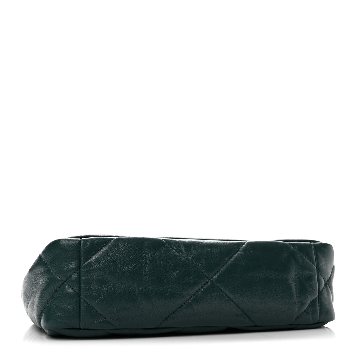 Chanel Goatskin Quilted Medium Chanel 19 Flap Dark Blue 4 of 14