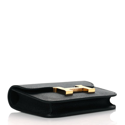 Hermes Epsom Constance Slim Wallet Black 5 of 10