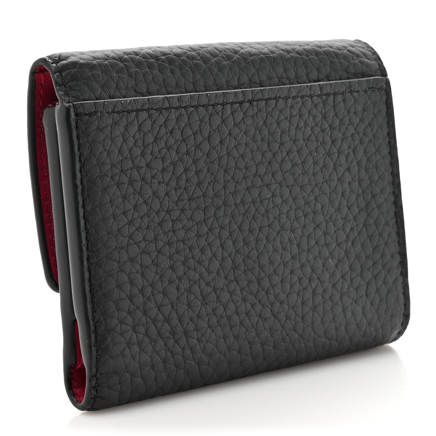 Louis Vuitton Taurillon Capucines XS Wallet Black 3 of 8