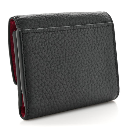 Louis Vuitton Taurillon Capucines XS Wallet Black 3 of 8