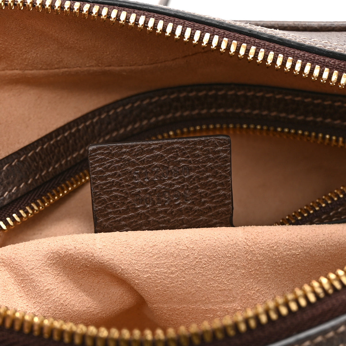 Gucci GG Supreme Monogram Web Small Ophidia Shoulder Bag Brown 7 of 11