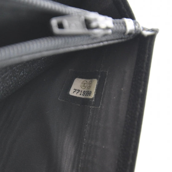 Chanel Leather Yen Wallet Black 8 of 8